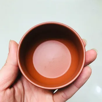 150ML Yixing Tējkanna Kausa Komplekti Zisha Tējas Katlā, Violeta Māla Tējkanna Ceļojumu Drinkware