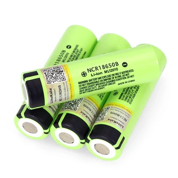 20PCS/daudz Liitokala sākotnējā 18650 3400mAh NCR18650B 3,7 V akumulators Uzlādējams Litija Akumulatoru, Lukturīšu Baterijas