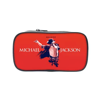 2019 Michael Jackson Zīmuli 3D Drukāšanas Gadījumā, ja Gadījuma Studentiem Skolas Piederumi MJ Monēta Maku Pasūtījuma Dropshipping Dzimšanas dienas Dāvanas