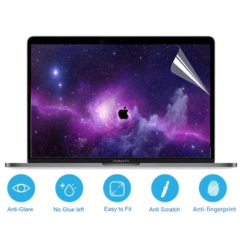 Cartinoe Klēpjdatoru Screen Protector For Apple Macbook Pro 15 2018 Touch Bar A1990/ A1707 Anti Glare Matte Ekrāna Aizsargs Plēves (2gab)