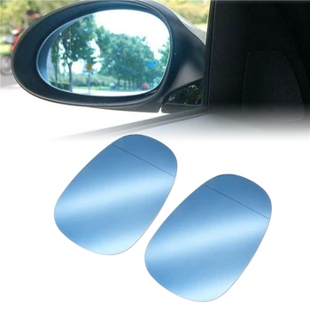 2 Gab. Automobiļu Apsildāmi Ārējie Spoguļi Zila Stikla Platleņķa Anti Glare pa Kreisi, pa Labi BMW E90, E92 E93 2009. - 2012. Gadam Ārējie Piederumi