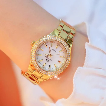 Kvarca Sieviešu Pulksteņi Sieviešu Nerūsējošā Tērauda rokas pulksteņi BS bišu māsa Luksusa Zīmolu Sieviešu Kleitu Skatīties Modes Reloj Mujer 2020