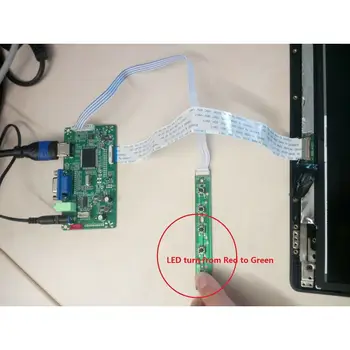 EDP LCD LED DIY Kontrolieris Valdes HDMI, VGA, LAI N156HCE-IAA Rev. C1 N156HCE-FR1 1920X1080 15.6