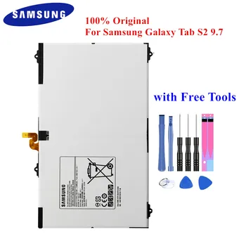 Samsung Oriģināls Planšetdatora Akumulatoru Galaxy Tab S2 9.7 collu SM-T815 SM-T810 T815C T813 T815 T819C T817A 5870mAh EB-BT810ABE