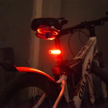 Jauns Velosipēds Taillight Ūdensizturīgs Izjādes Aizmugurējās gaismas Led Usb Iekasējams Mountain Bike Velo lukturu Gaisma Aizmugurējie lukturi Velosipēdu Gaismas