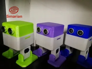 OTTO Robots Arduino Nano Robotikas Atklātā Pirmkoda DIY Maker Komplekts Šķēršļu Izvairīšanās 3D Printeri Grafiskās Programmēšanas Bluetooth