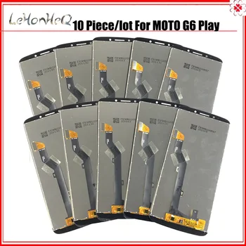 10 Gabali daudz Displejs Motorola MOTO G6 Spēlēt LCD Displejs, Touch screen Digitizer Montāža
