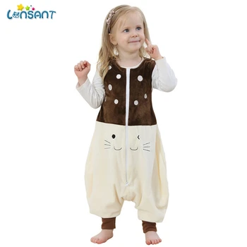 LONSANT Baby Girl Apģērbu Mīkstu Flīsu Bērnu Vienu Gabalu Romper garām Piedurknēm Zīdaiņu Meitene Zēnu Apģērbu, Bērnu Apģērbu, N30