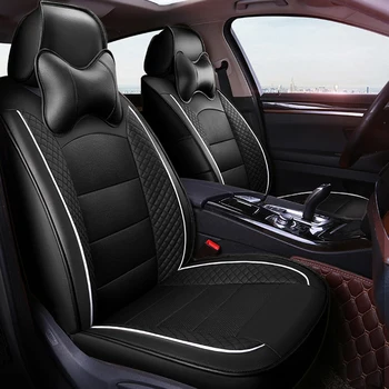 Custom car seat cover 2 gab priekšējo sēdekli, Mercedes Benz ML GLA GLK GLE S E G Klases GLE AMG GLC SLK auto piederumi auto produkti