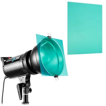 Kamera 30cm 11pcs Komplekts Iepakojums Gels Lapa Caurspīdīgu Krāsu Korekcija Gaismas Želeja Filtrs Kartes Fotogrāfija Lukturi