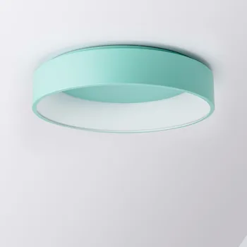 Griestu LED Gaismas Ēdamistabas Virtuves Aprīkojums Gredzenu Modern Black Guļamistaba Apgaismojums Iekštelpu Mājas Apdare Plafon Lampas Spīdumu