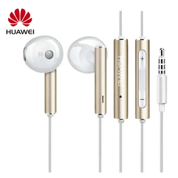 Sākotnējā Huawei Honor AM116 Austiņas Ar Mikrofonu, Skaļuma Kontrole, Lai HUAWEI P7 P8 P9 Lite P10 Plus Godu 5X 6X Mate 7 8 9