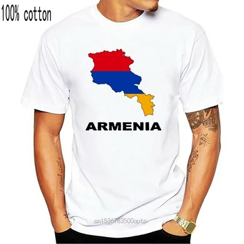 Armēnijas Valsts Karti, Krāsas t Krekls Mens Jaunu Modes T-Krekls Brīvs Apģērbs