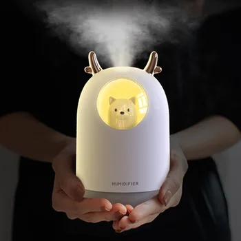 Dzīvnieku gaisa mitrinātāju, Uzlādējams Nakts Gaisma Bērniem, Guļamistaba Aromāta Izkliedētājs Atdzist Migla Maker Gaisa Radošo Dāvanu USB Romantiska Lampas