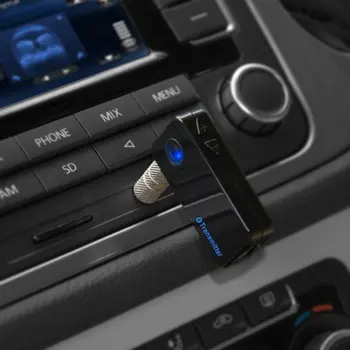 Auto-Mājas Roku-bezmaksas Bezvadu V3.0 Mūzikas Skaļrunis, 3,5 mm, RCA Stereo Audio HiFi AMP Uztvērējs Dongle Adapteri A2DP Melns