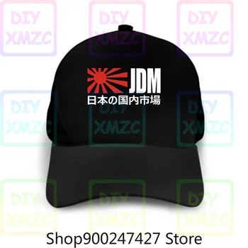 Jdm Japānā Auto Beisbola cepure Logo Cepures Top Kvalitātes Vīriešu Cepures Radošās Dizaina 3D Iespiesti Smieklīgi, T Sh