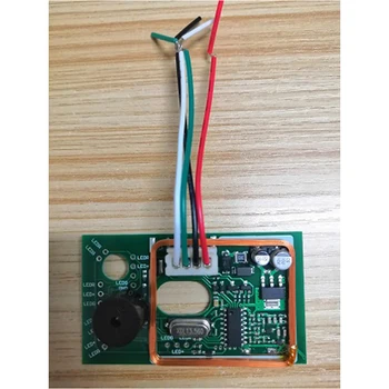 12V Bezvadu RFID Reader Modulis 13.56 MHz frekvenci 125KHz Duālās Frekvences Wiegand WG26 WG34/UART ID IC Karšu Lasītājs