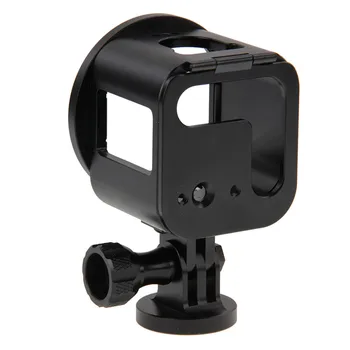 Par GoPro Hero 5 4 Sesijas Action Camera Aizsardzības Būrī Gadījumā Rāmis Apvalks ar Filtru Karstā Kurpju Mikrofons LED