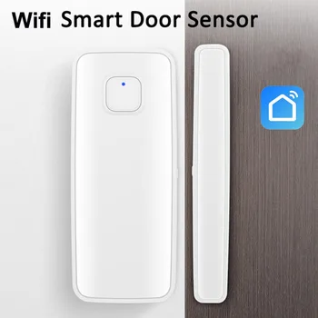 Bezvadu Wifi Durvju Sensors Smart Home Logu Signalizācijas Sensoru, Smart Eletronical Sensors Drošības Sistēmas Piebalsot Piederumi