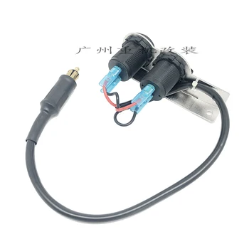 Piemērojami BMW Motociklu R1200GS Adv Ūdensputnu USB Lādētāju piepīpētāja Piepūšamās Sūkņa Jauda-Ņemot BracketAccessories
