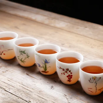 1gb Ķīnas Krāsa Mainās Tējas Tases Kung Fu Tējas Komplekts Tējkanna Kafijas Tasi Drinkware Āra Kempings Keramikas Kauss Ķīnas Dāvanu