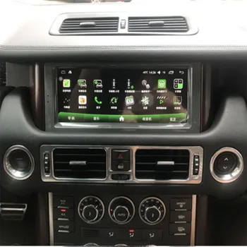 Android Sistēma ar 2 Din Auto Radio Multimediju Atskaņotājs, GPS Navi Galvas Vienības Navigācija Wifi Range Rover Vogue V8 L322 2002-2012