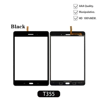 Augsta Kvalitāte Par Samsung Galaxy Tab 8.0 T355 T350 SM-T355 SM-T350 Touch Screen Digitizer Sensors Stikla Paneli Tablete Nomaiņa