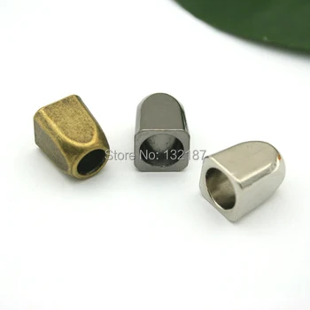 60pcs/daudz metāla cinka sakausējuma bell aizbāžņi laukumā vadu gali bloķēšanas nickle, melns, bronza, bezmaksas piegāde BELL-008