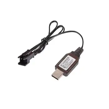 7.2 V USB lādētāja kabeli ar SM plug par 7,2 V Ni-MH /7,2 V Ni-CD akumulators RC auto, RC kravas automašīnas, RC laivu USB lādētāja vads
