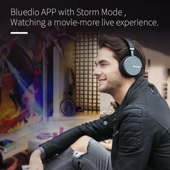 Bluedio V2 Bluetooth austiņas, Bezvadu austiņas, PPS12 vadītājiem ar mikrofonu high-end austiņas tālrunim un mūzikas