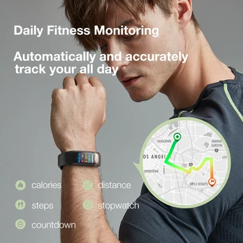 Dido Smart Aproce Aproce Bluetooth Sports Fitness Tracker Pedometrs Sirds Ritma Monitors Asinsspiediens Vīrieši Sievietes Smartband