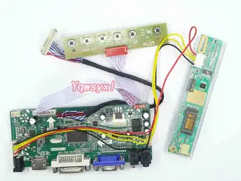 Yqwsyxl Kontroles padomes Monitoru Komplekts LP154WX4(TL)(E1) LP154WX4-TLE1 HDMI + DVI + VGA LCD LED ekrānu Kontrolieris Valdes Vadītāja