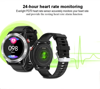 Krusta Bluetooth Smart Skatīties Ūdensizturīgs Sporta Skatīties Sirdsdarbības, Miega Uzrauga SMS Atgādinājums skārienekrānu Fitnesa Rokassprādze Smartwatch