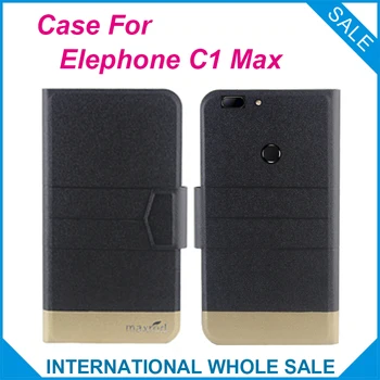 Karsts! Elephone C1 Max Gadījumā Jaunas Ielidošanas 5 Krāsas Rūpnīcas Tiešā Augstas kvalitātes Pārsegs Ādas Aizsardzības Gadījumā Elephone C1 Maks.
