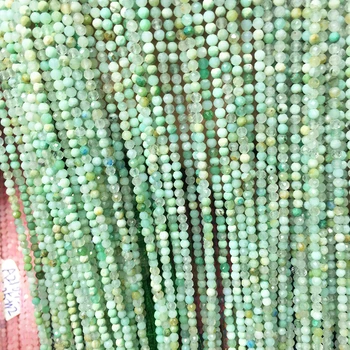 Dabīgā Akmens Mazās Pērles Apaļa Sadaļā Zaudēt Pērlīšu Rotaslietas Pieņemšanas DIY Kaklarota Aproces Izmērs 2mm,3mm