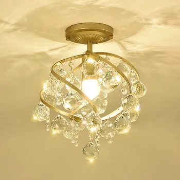 Luksusa kristāla kulons gaismas LED dzelzs mūsdienu gaismekļi ēdamistaba gaismas armatūra foajē/loft bar/shop/mall griestu hanglamp