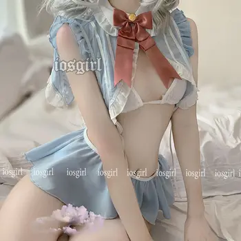 Japāņu Sexy Jūrnieks Mēnesi Cosplay Kostīmi Skolā Meitene Sexy Apakšveļa Formas Tērpu, Bunny Girl Sieviešu Apakšveļu, Lomu Spēles Meitene Apģērbs