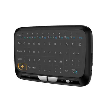 Bezvadu tastatūru H18 Portatīvie Mini Tastatūru Touchpad клавиатура Gaisa Bezvadu Tastatūru un Peli, Lai Smart TV PC Tālrunis teclado