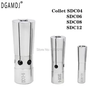 Augstas precizitātes aizmugures pull collet SDC4 collet SDC6 collet SDC8 aizmugurē rāvējslēdzējs SDC12 precizitāti collet