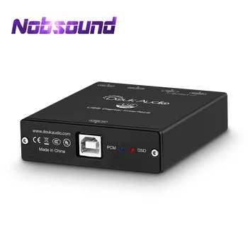 Nobsound Mini XMOS XU208 USB Digital Interfeiss Koaksiālo /Optisko /12S Audio Converter / Adapteri DSD256 PCM384KHz