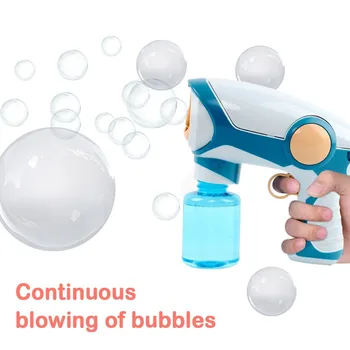 Burbulis lielgabalu Ūdens Putu Mirgo Gaismas Bērniem Burbuļa Vasaras Peldēšanas Mašīna Bērniem Āra Bērniem, Bērnu Rotaļlietas, Neviens burbulis ūdens
