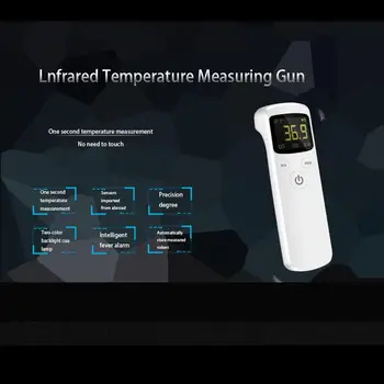 2020 Rokas Termometrs bezkontakta Infrasarkanais Pieres Termometro Sensoru Lāzera Ieroci, Termometr Termómetro Pieaugušo Bērnu Bērni