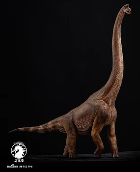 1/35 Mērogā Brachiosaurus Dinozauru Garu kaklu Pūķis Dzīvnieku Displeja Modelis Statuja Muzeja Kolekciju Apdare