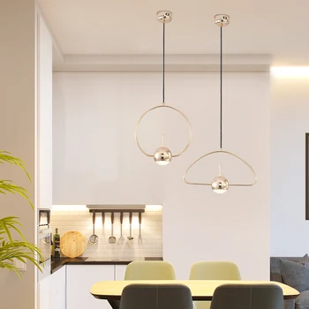 Moderna Guļamistaba, Dzīvojamā Istaba, Apgaismojums, Mājas Apdare, LED Pendant Gaismas Dinning Hanglamp Minimālisma Virtuves Gultas Karājas Lampas