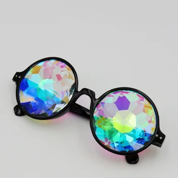 Vintage luksusa Kārta Kaleidoskops Saulesbrilles, Vīriešu un Sieviešu Dizaineru Briļļu Kaleidoskops lēcas, Brilles oculos de sol zonnebril dames