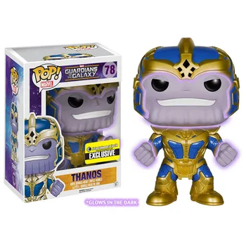 FUNKO POP Brīnums Avengers Thanos ierobežots rotaļlietu Kolekciju Modelis Anime Attēls Vinila Rīcības Attēls Bērnu Rotaļlietu Bērniem ar Dāvanu kastē