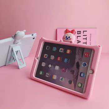 Bērniem Lietā par iPad 10.2 2019 pro 10.5 9.7 collu 2018/2017 iPad 2 3 4 5 6 Gaisā 1 2 Triecienizturīgs Tablete Gadījumos Silikona Vāciņu Atpakaļ