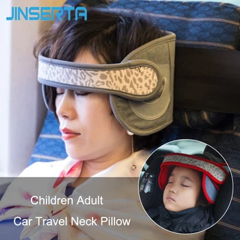 JINSERTA Bērnu Auto Ceļošanas Kakla Spilvens pagalvjiem Aizsargātu Miega Spilvenu U Formas Pagalvi Spilvens Bērniem Pieaugušajiem