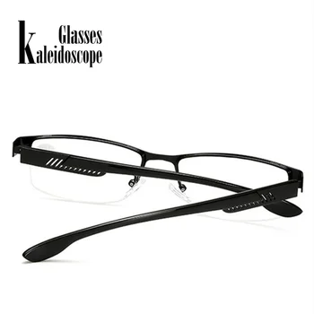 Vīriešu Biznesa Lasīšanas Brilles Puse Kadru Vīriešiem Presbyopic Brilles Anti Starojuma vecāka Gadagājuma Recepšu Brilles +1.0 +2.0 +3.0