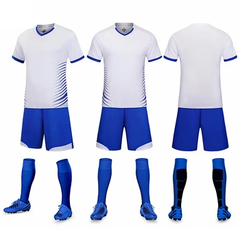 Pieaugušo un Bērnu Futbola Svīteri Zēni Meitene Tukšu Futbola Apģērbu Komplektus ar Īsām Piedurknēm Tracksuit Tērps, Tērpi Bērniem Soccer Jersey
